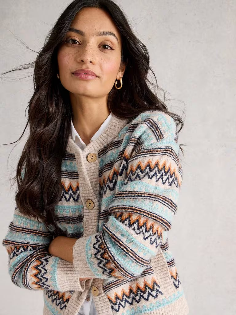 Georgina Fairisle Cardigan