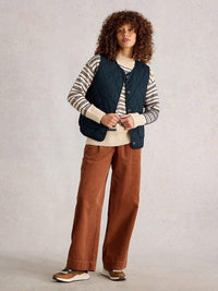 An image of the White Stuff Emily Quilted Gilet