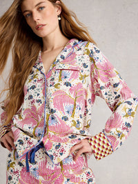An image of the White Stuff Nina Organic PJ Shirt