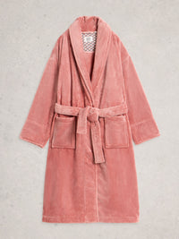 An image of the White Stuff Clover Cosy Dressing Gown