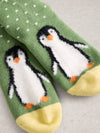 An image of the White Stuff Fluffy Penguin Cabin Socks