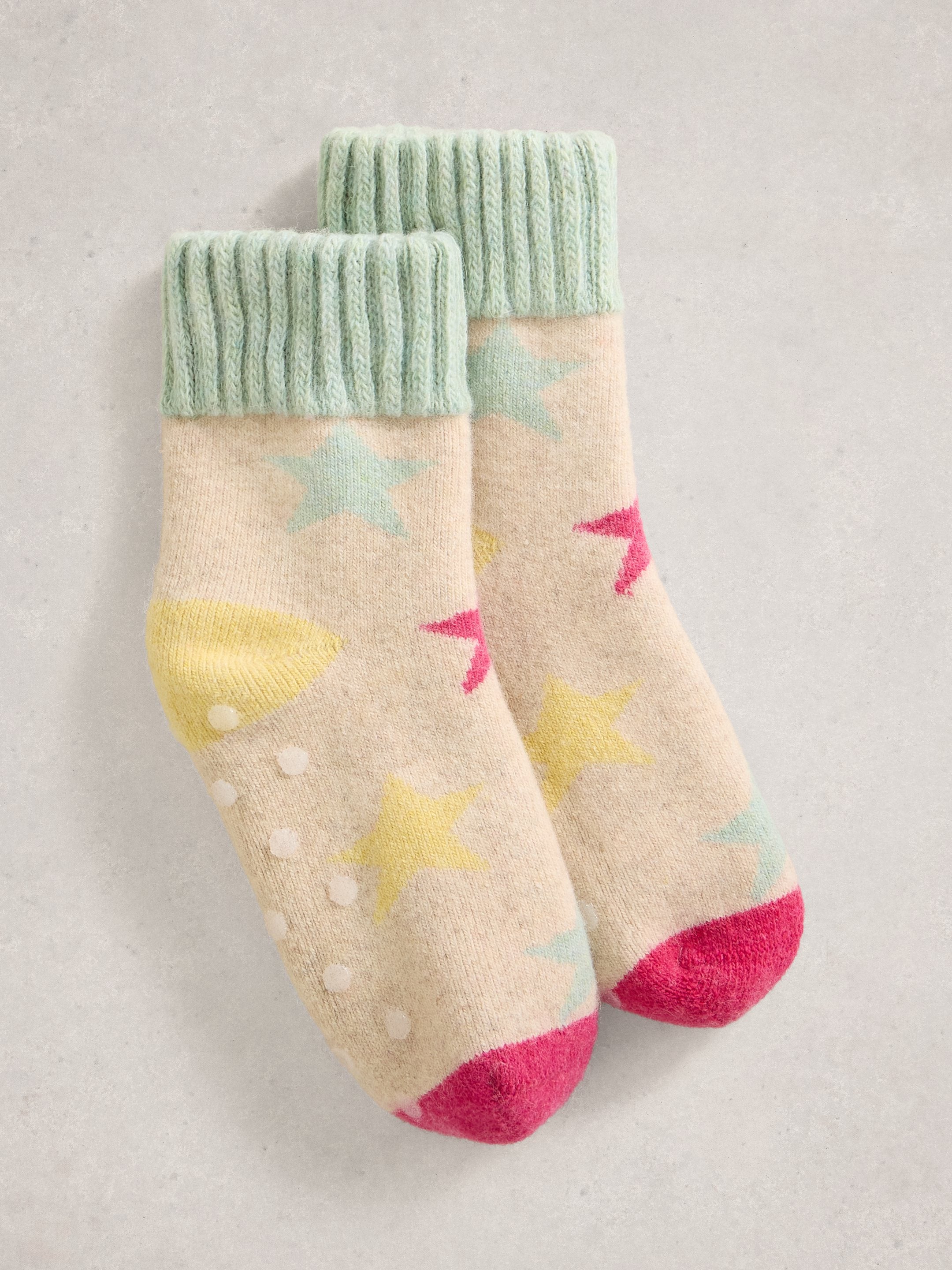 An image of the White Stuff Star Loopback Sock