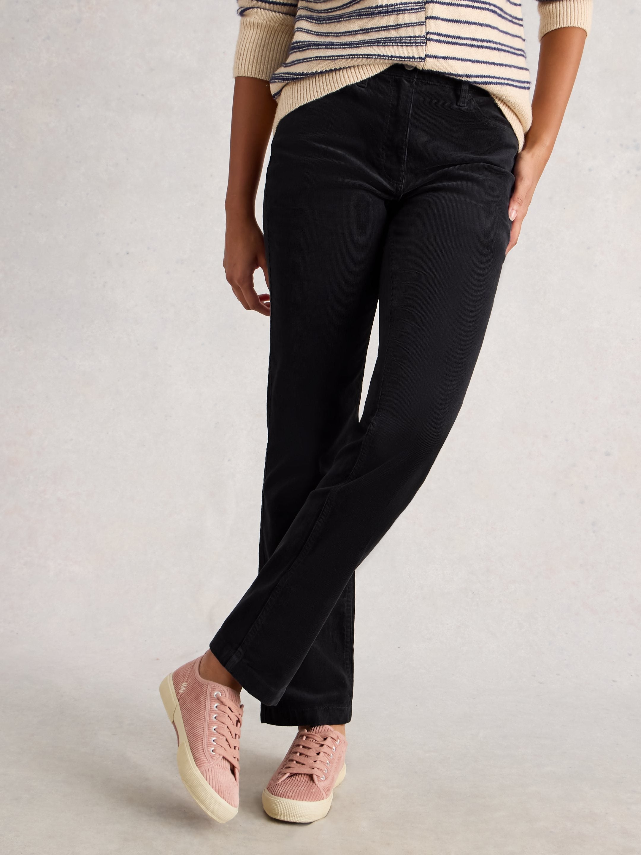 An image of the White Stuff Brooke Cord Straight Trouser