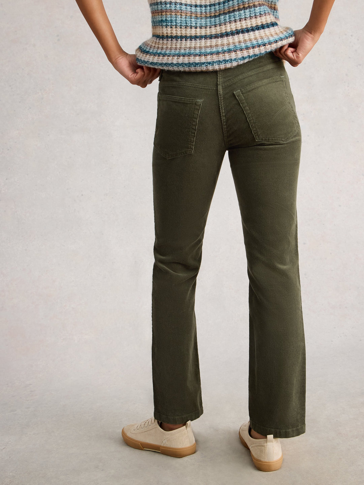 An image of the White Stuff Brooke Cord Straight Trouser