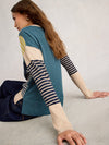An image of the White Stuff Olive Heart Jumper