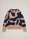 An image of the White Stuff Katie Abstract Jumper