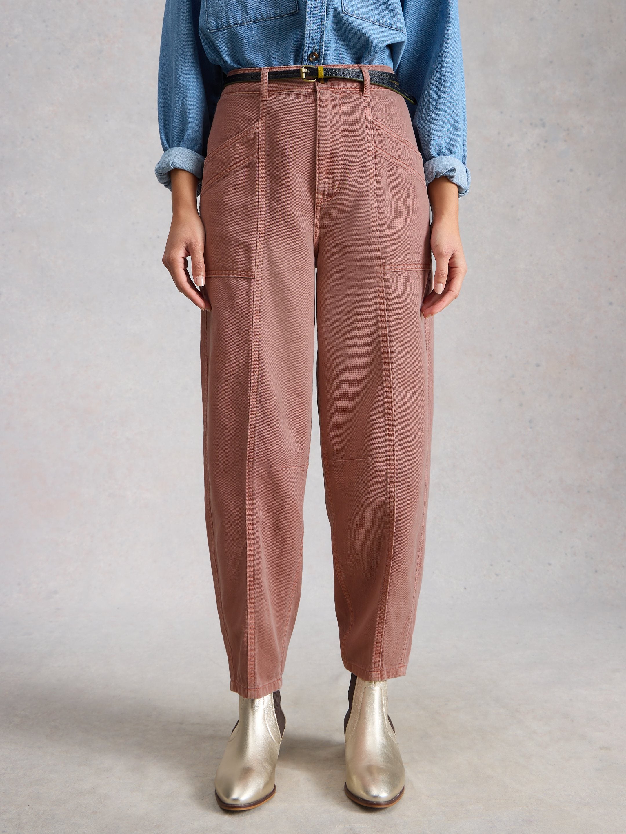 An image of the White Stuff Aubrey Barrel Trouser