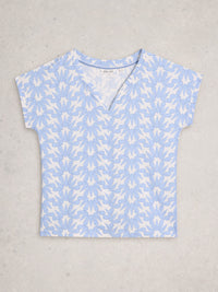 An image of the White Stuff Nelly Notch Neck Tee