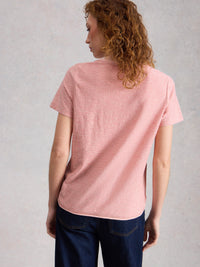 An image of the White Stuff Clara Texture Short Sleeve Tee