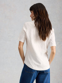 An image of the White Stuff Annie Embroidered Shirt