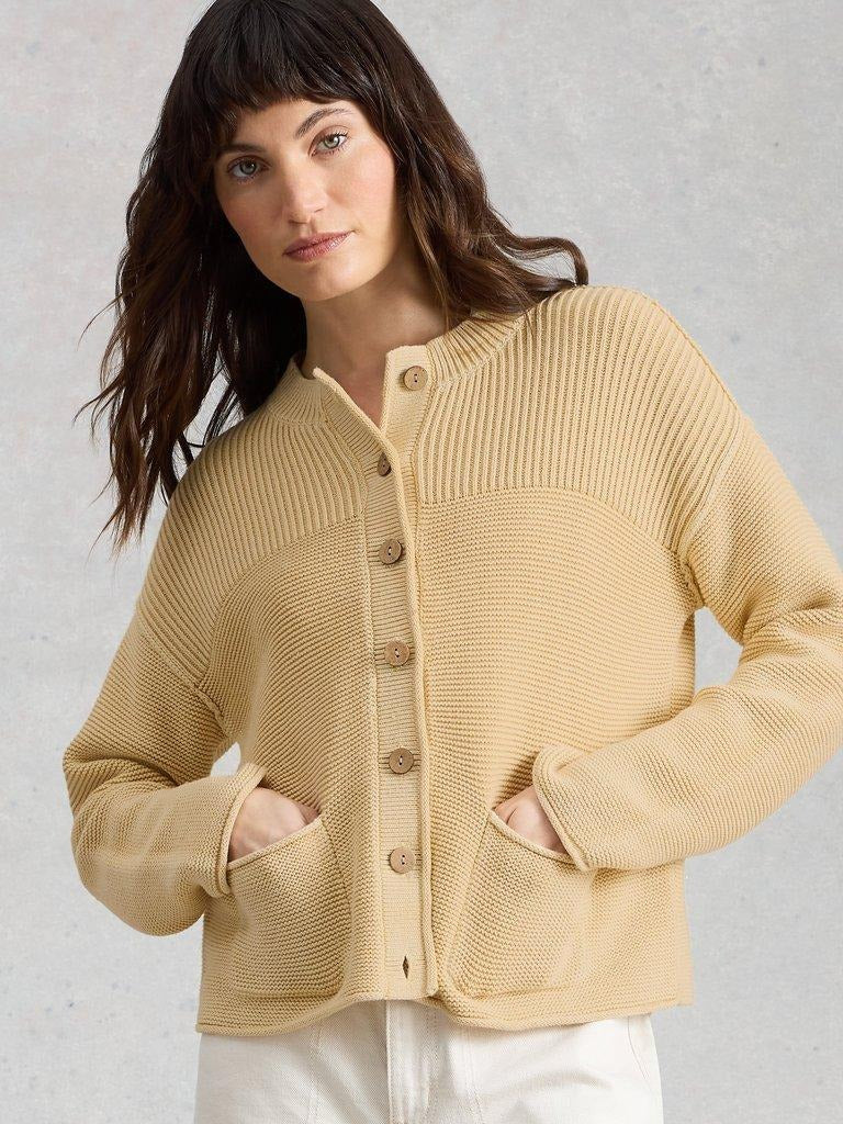 An image of the White Stuff Gigi Washed Cardi