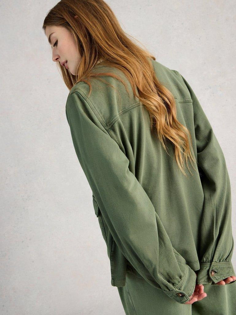 An image of the White Stuff Demi Utility Jersey Jacket