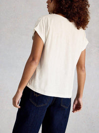 An image of the White Stuff Rachel Ruched Tee