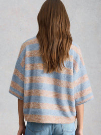 An image of the White Stuff Kate Knitted Stripe Tee