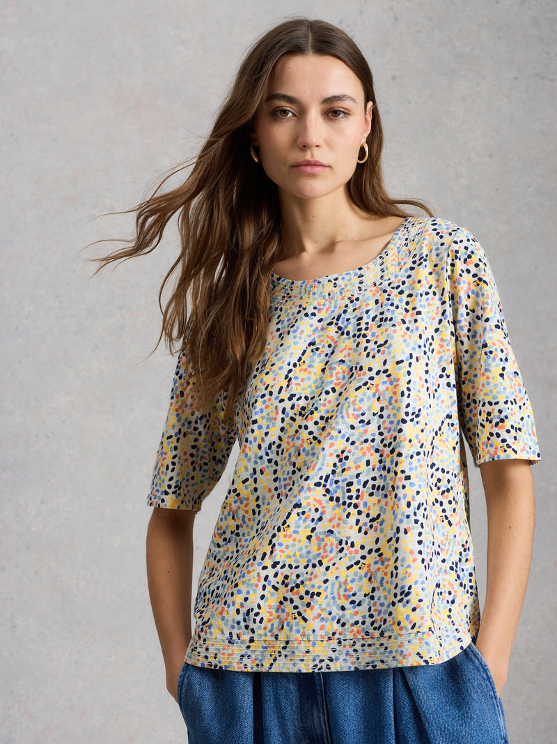 An image of the White Stuff Weaver Jersey Tee