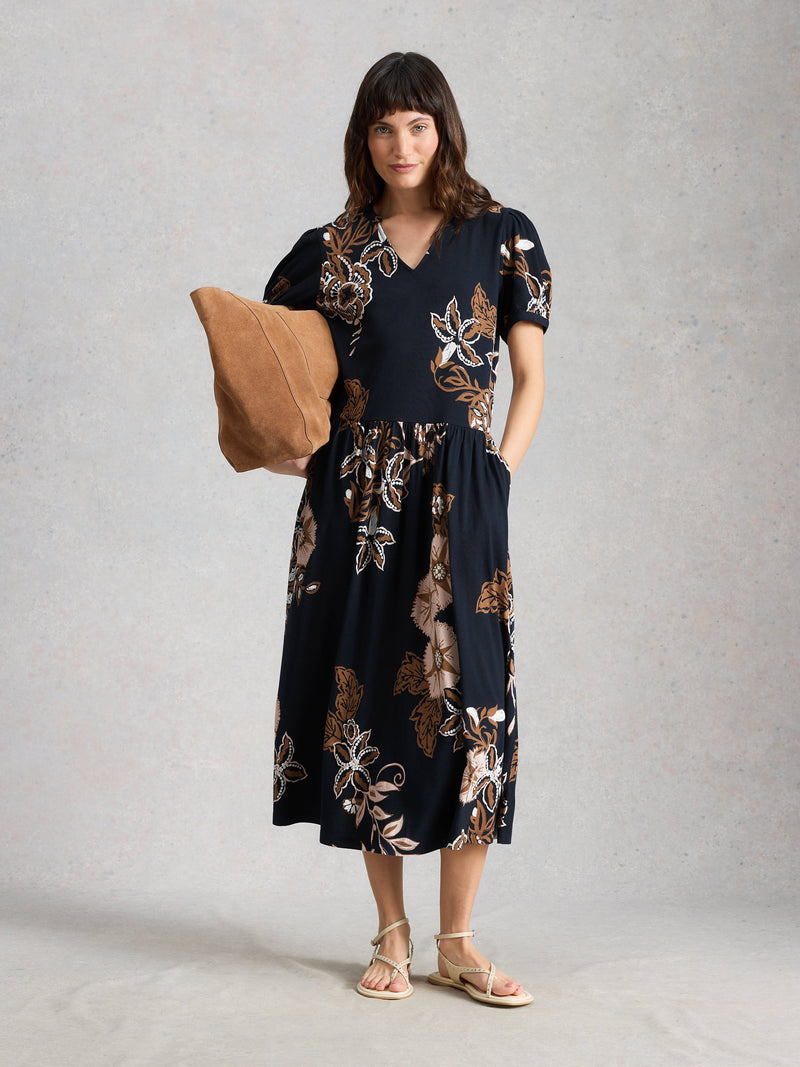 An image of the White Stuff Leah Jersey Dress