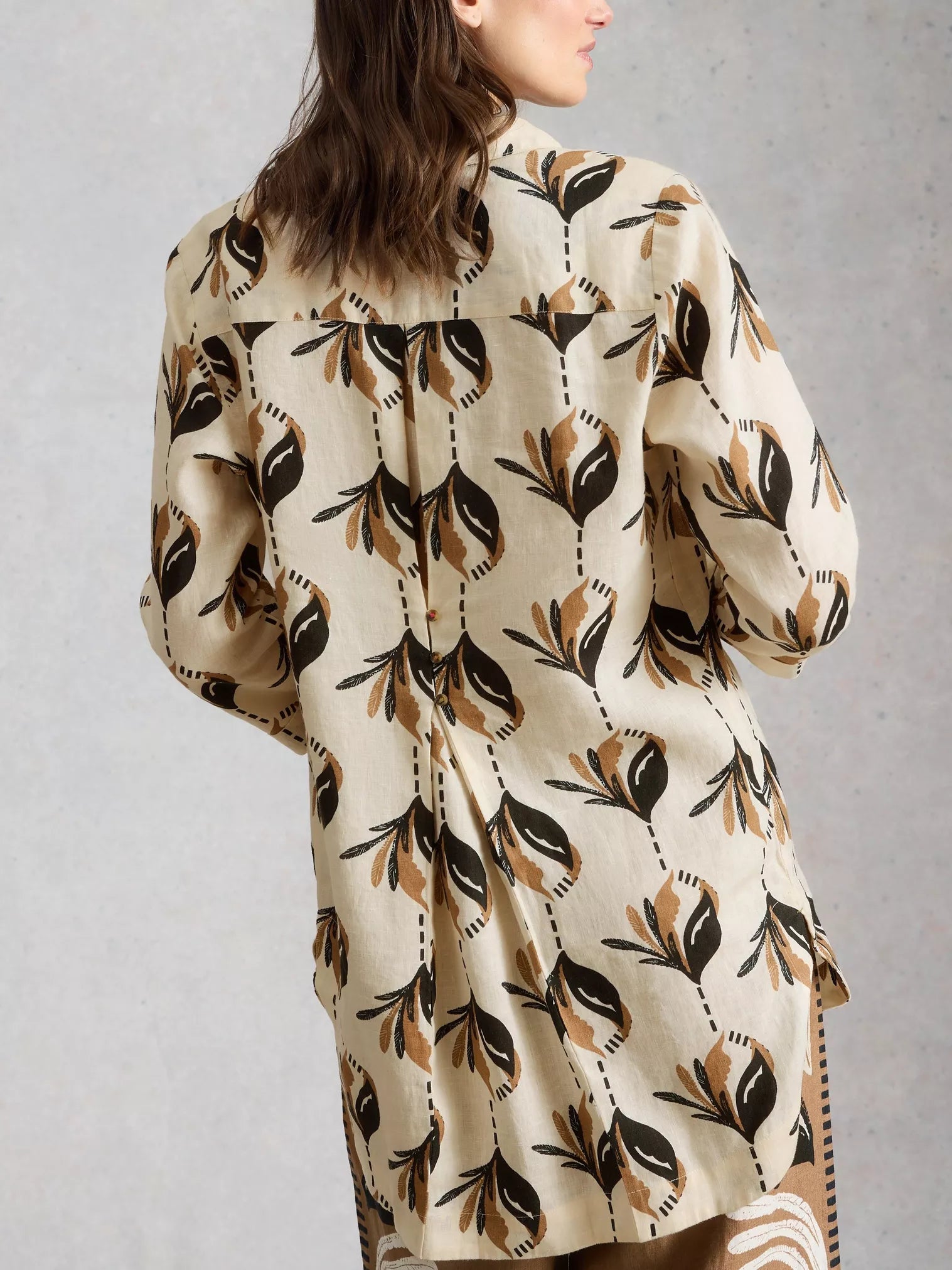 Bianca Linen Tunic