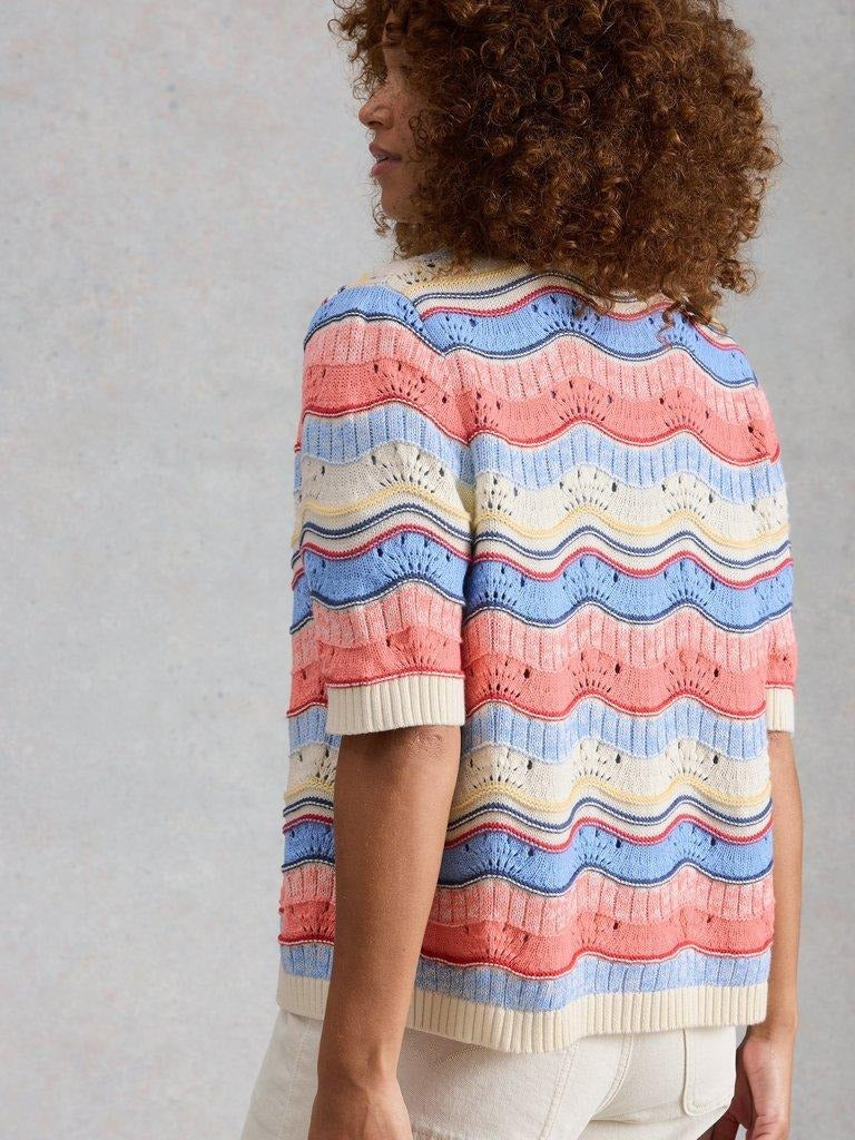 An image of the White Stuff Isabella Wavy Cardi