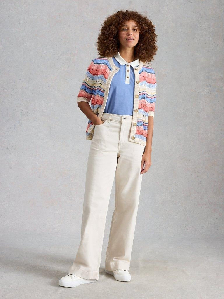 An image of the White Stuff Isabella Wavy Cardi