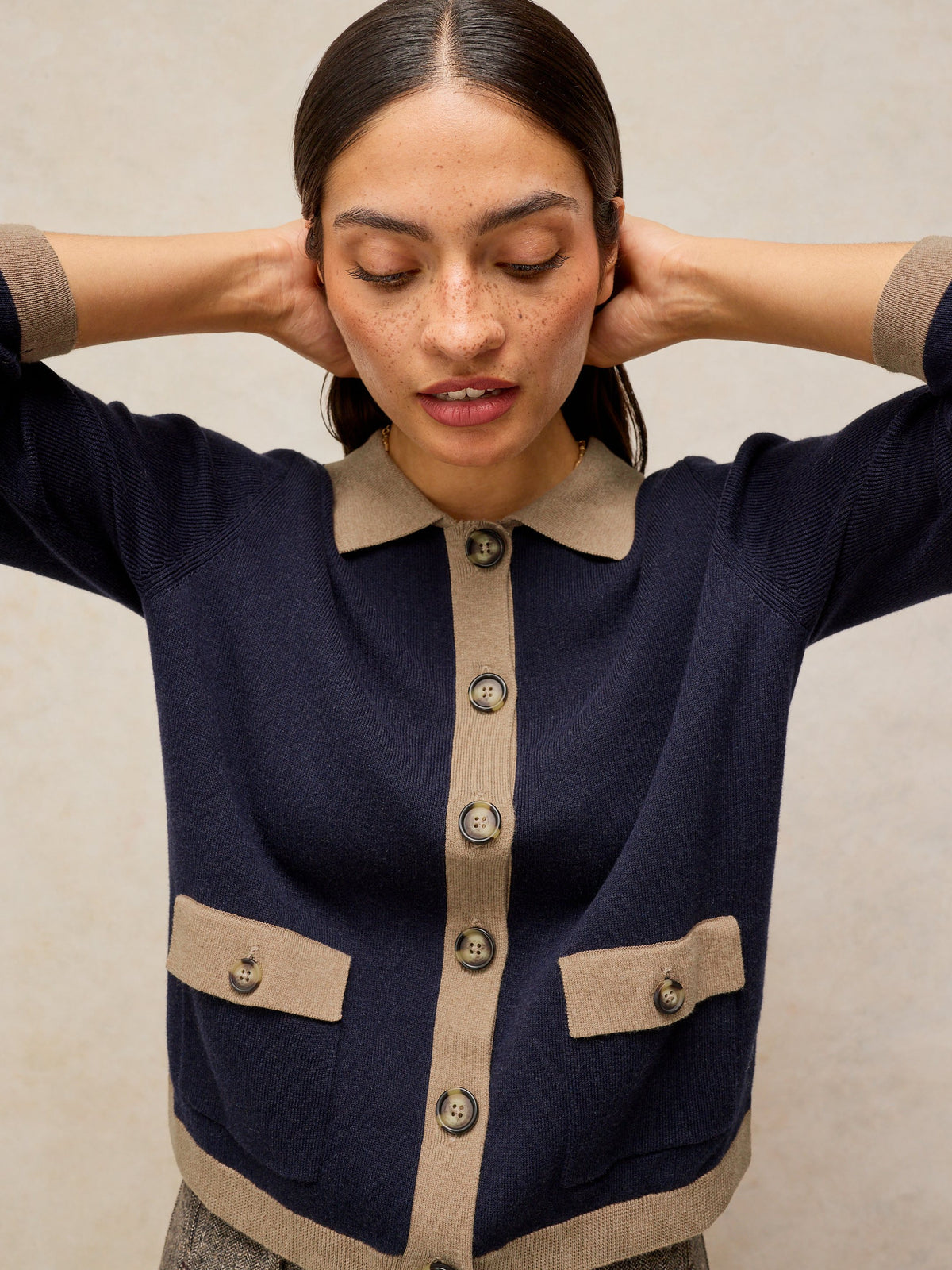 Charlotte Collar Cardi