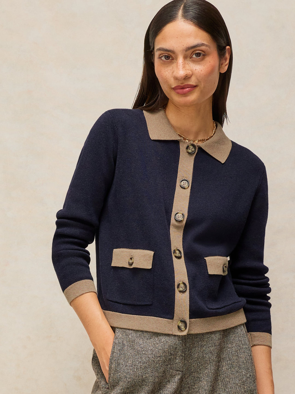 Charlotte Collar Cardi