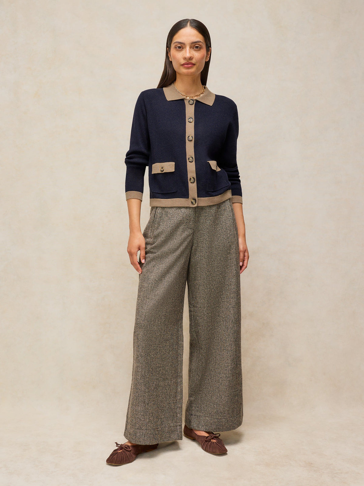 Charlotte Collar Cardi