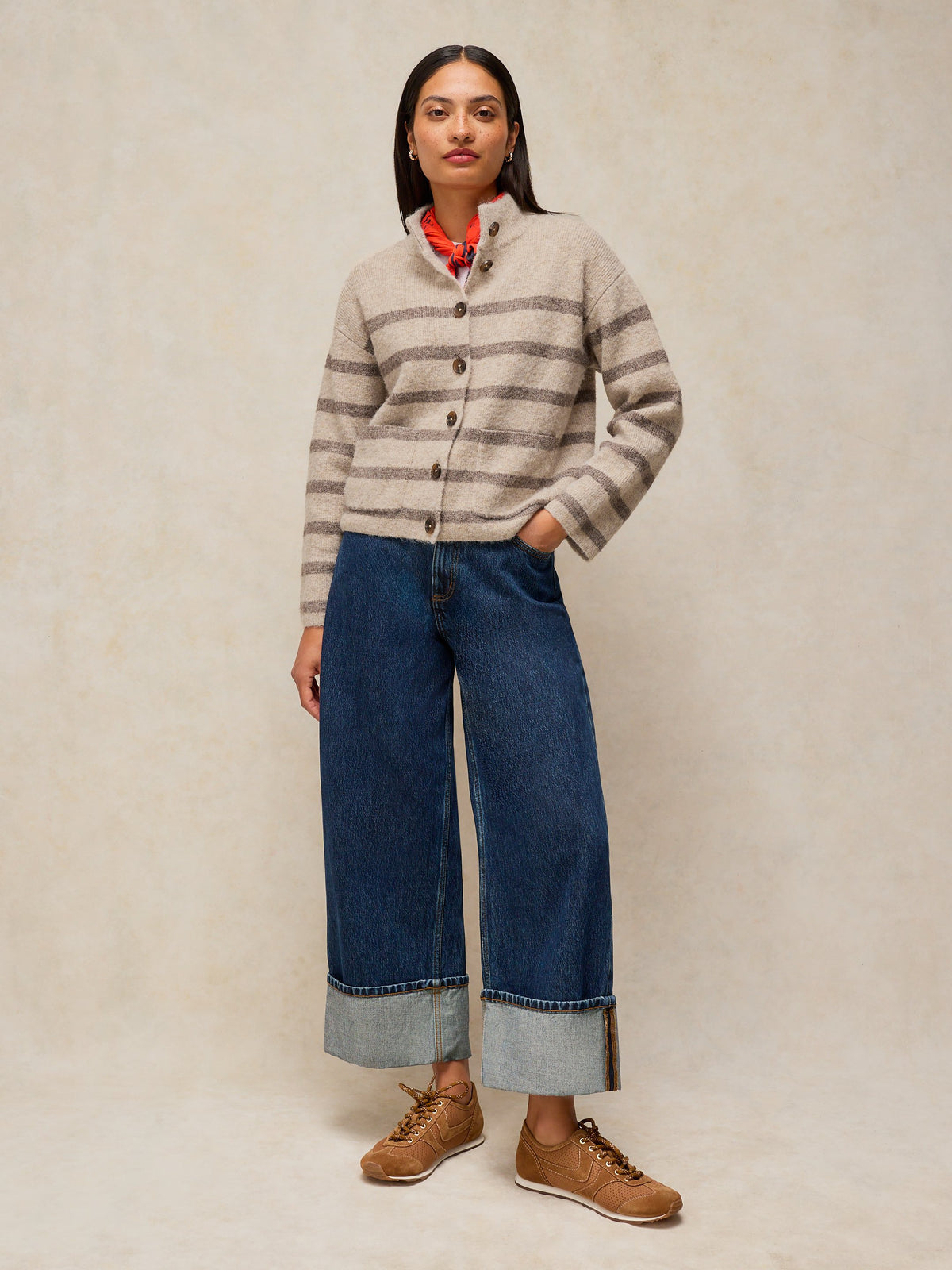 Margot Stripe Cardi