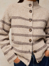 Margot Stripe Cardi