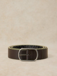 Reversible Leather Belt