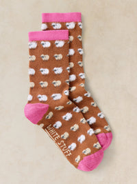 Fluffy Mini Sheep Ankle Sock