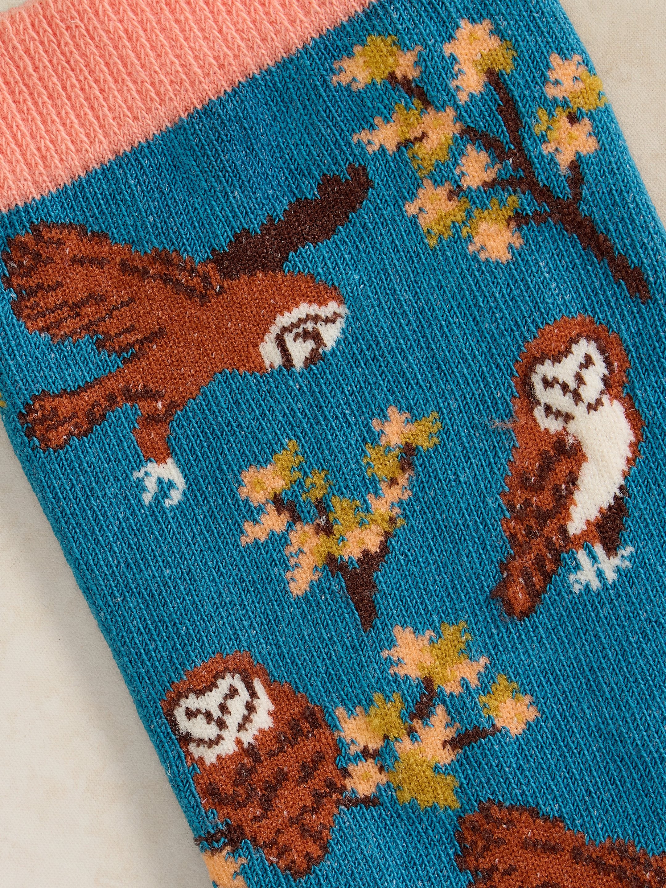 Flying Owl Ankle Sock