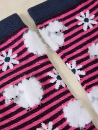 Fluffy Sheep Ankle Sock