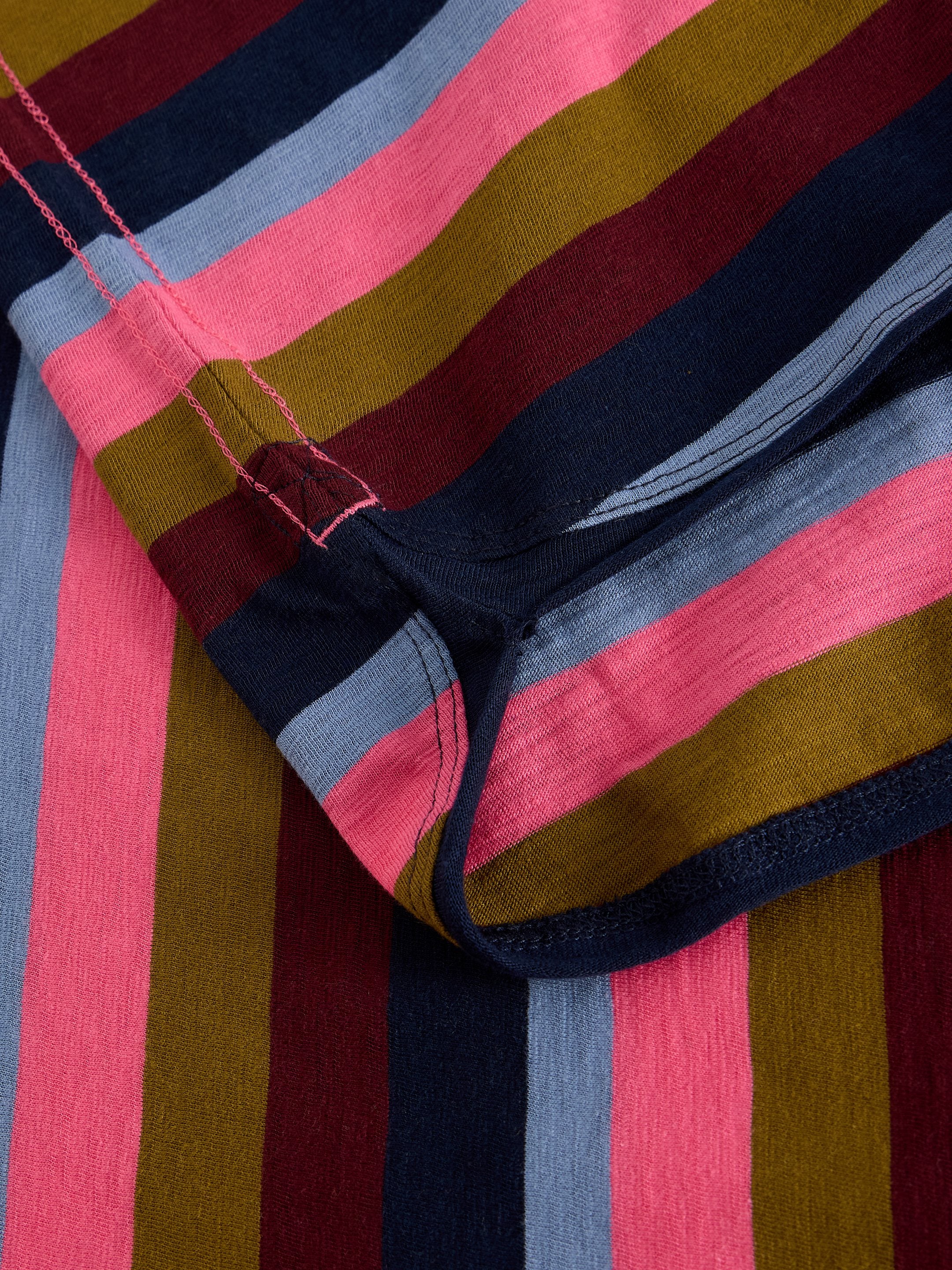 Clara Stripe LS Tee