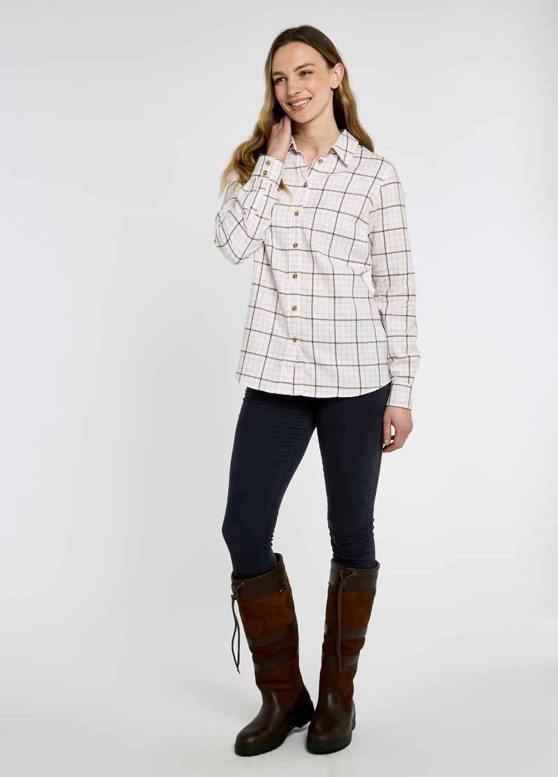 An image of the Dubarry Brooklime Smart Country Check Shirt