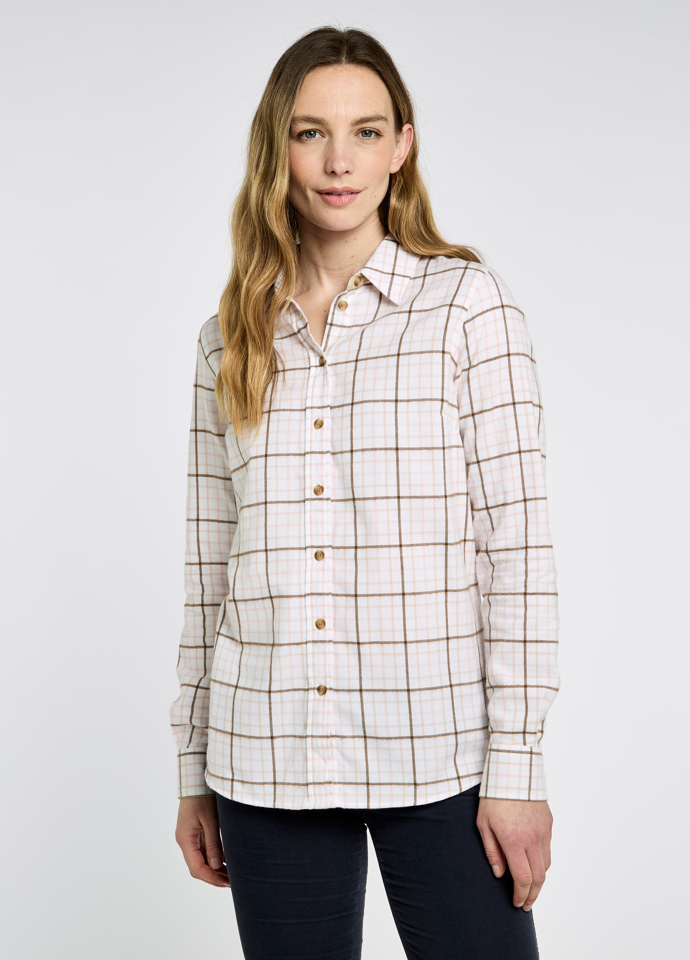 An image of the Dubarry Brooklime Smart Country Check Shirt