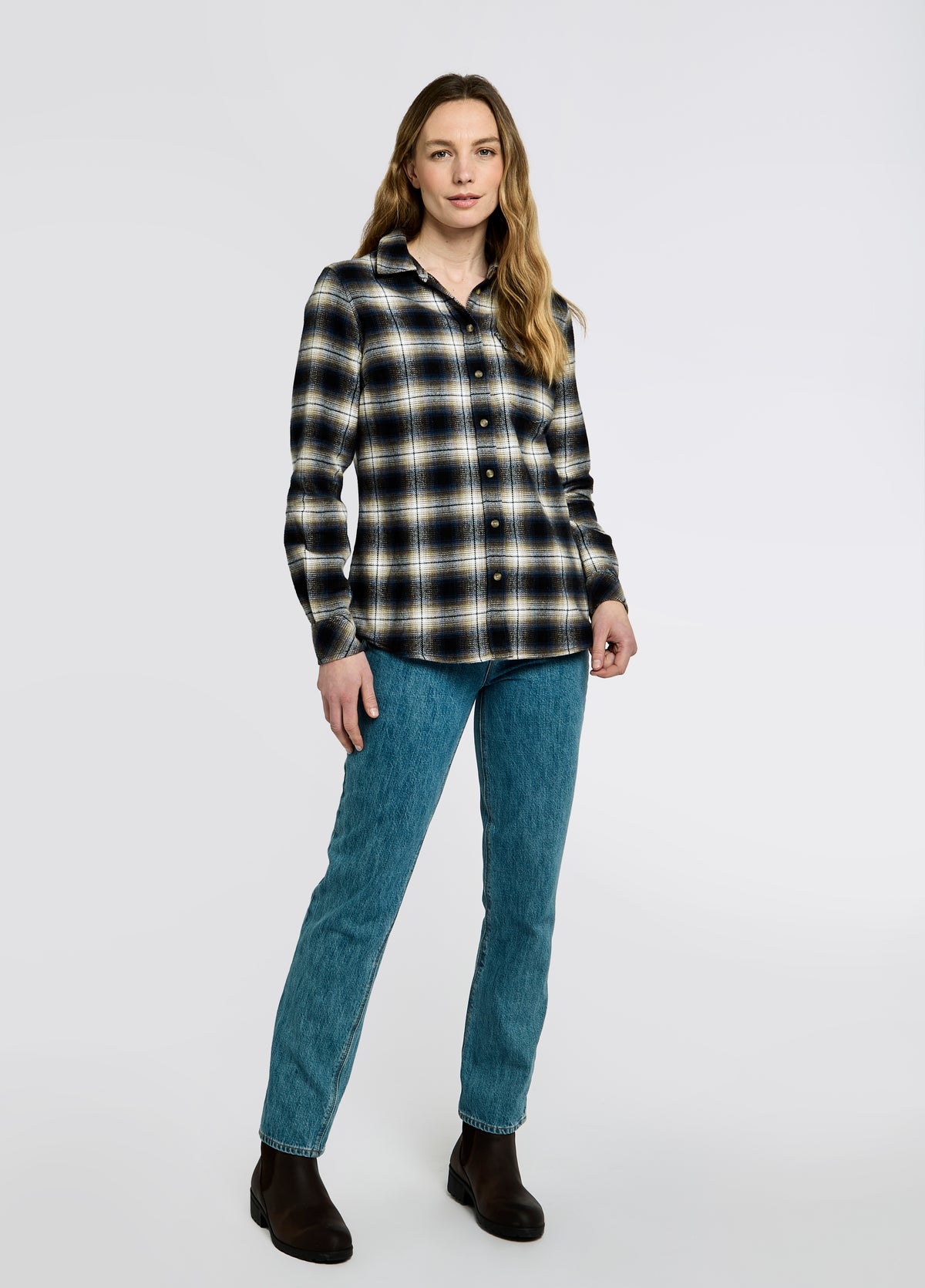 An image of the Dubarry Wildprivet Hunting Check Shirt