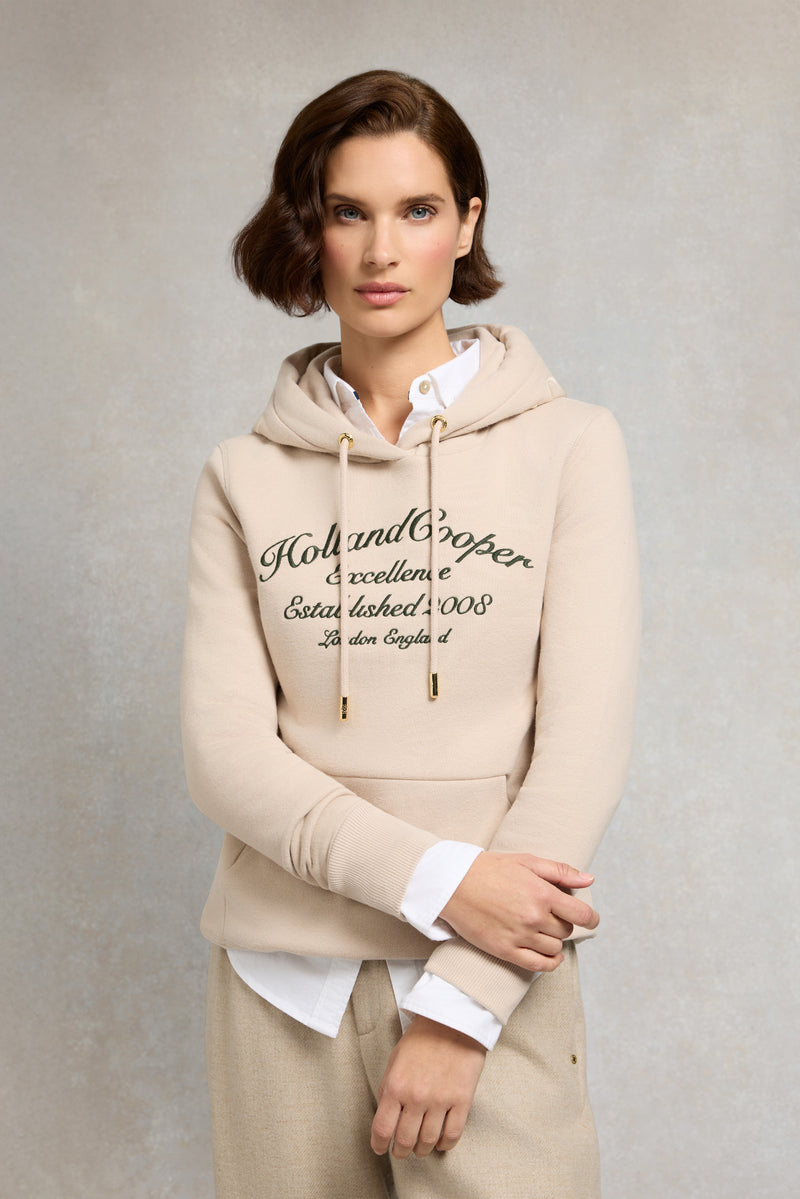 An image of the Holland Cooper Ivy League Hoodie
