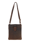 An image of the Ashwood Leather Tab Crossbody Bag