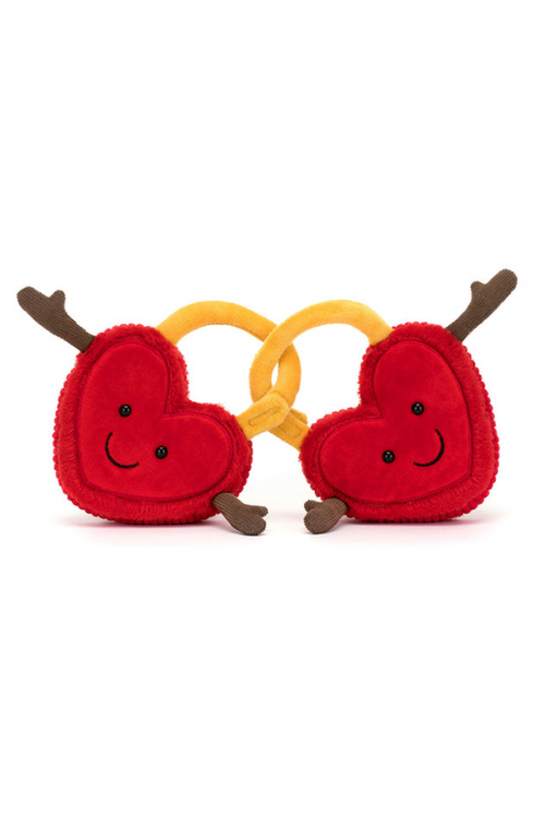 An image of the Jellycat Jellycat Amuseables Val & Tina Love Locks