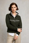 An image of the Holland Cooper Sporting Goods Zip Henley