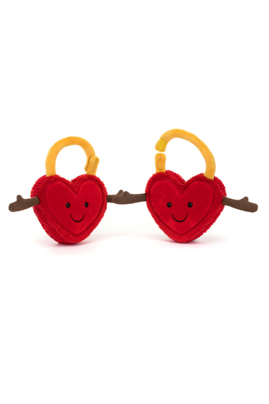 An image of the Jellycat Jellycat Amuseables Val & Tina Love Locks
