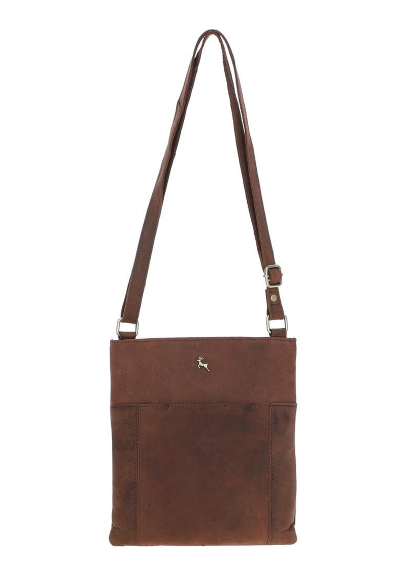 An image of the Ashwood Leather Esquire Vintage Leather Crossbody Bag