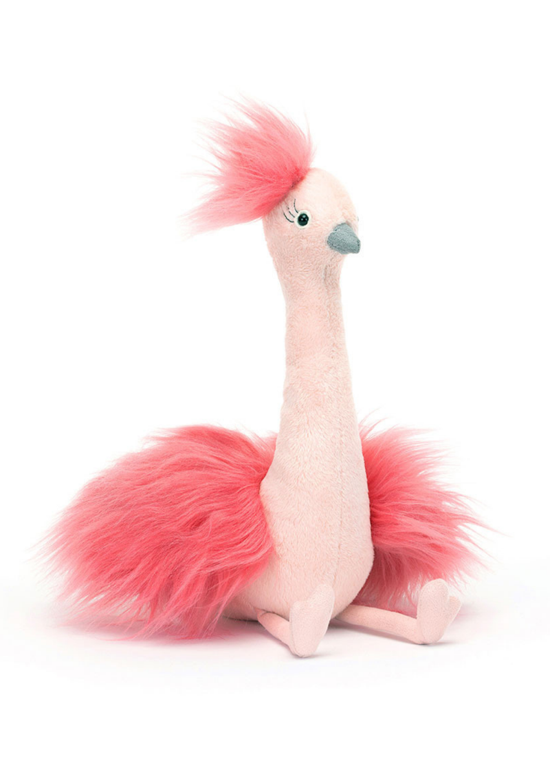 An image of the Jellycat Jellycat Fou Fou Ostrich