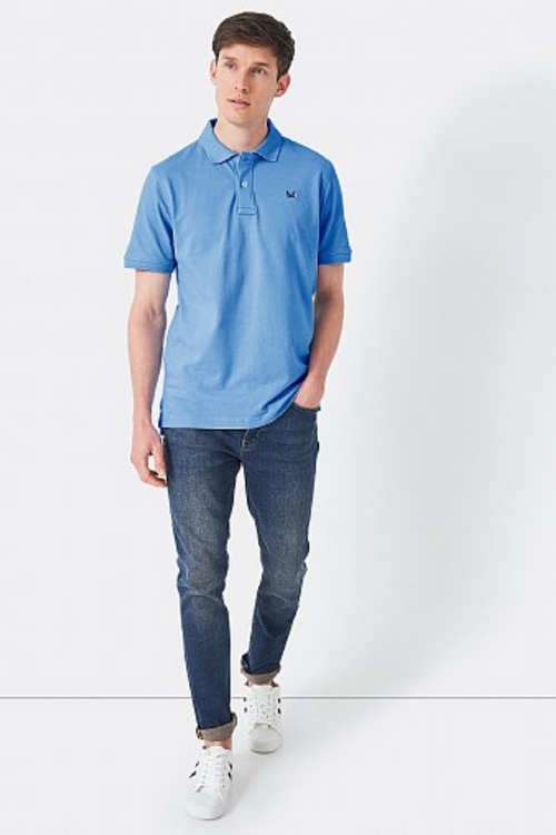 An image of the Crew Clothing Classic Pique Polo