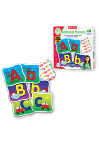 An image of the University Games Match It! Memory Alphabet