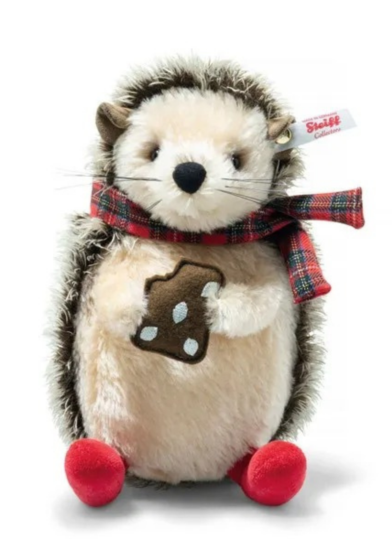 An image of the Steiff Steiff Ivo Christmas Hedgehog