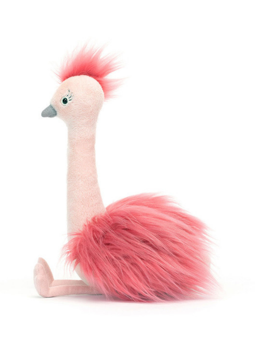 An image of the Jellycat Jellycat Fou Fou Ostrich