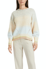 Cashmere Wool Mix Round Neck Knit Jumper