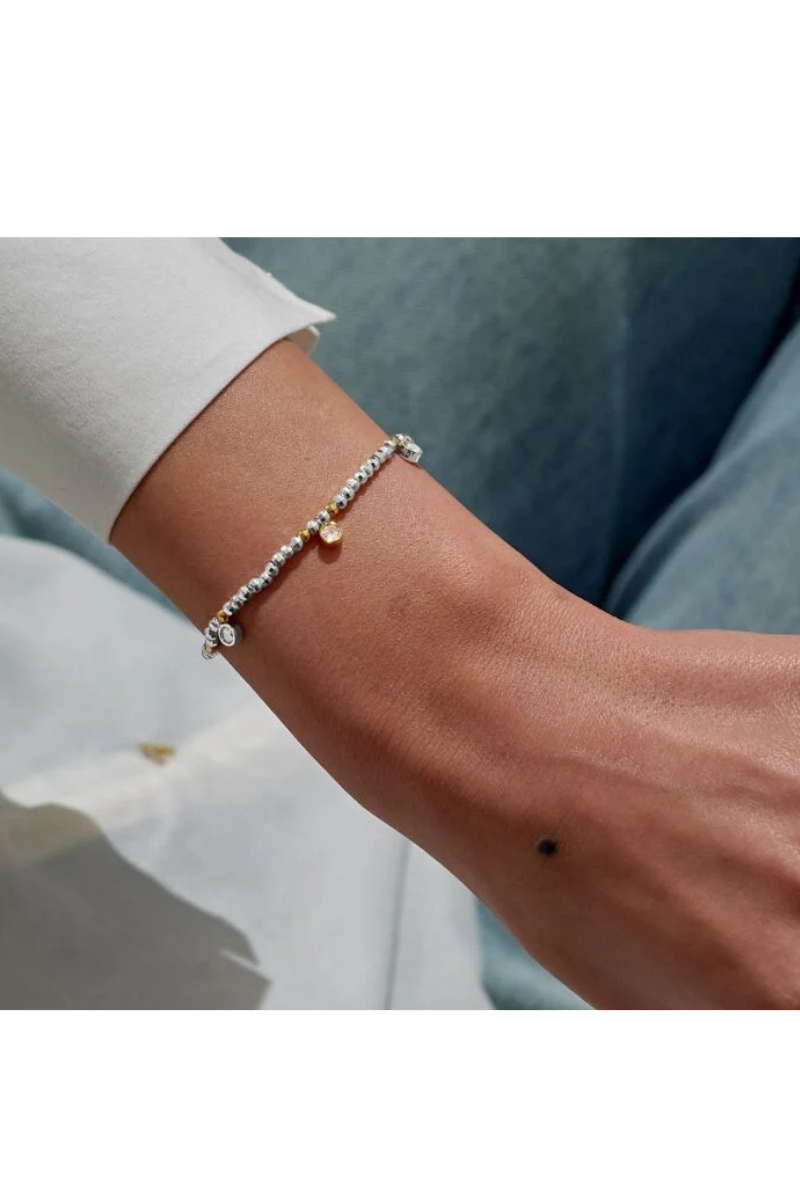 An image of the Joma Jewellery Sparkle Confetti A Little 'Season To Sparkle' Bracelet