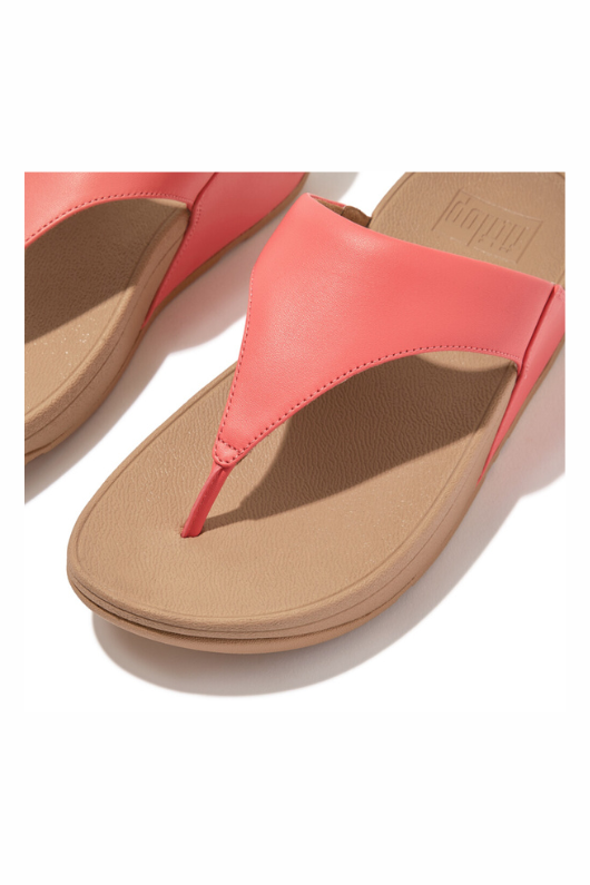Lulu Leather Toe-Post Sandals